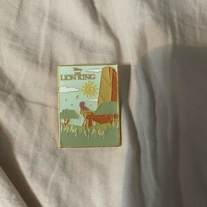 Loungefly retro movie poster Lion King Enamel Pin